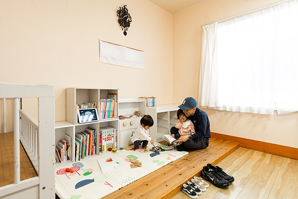 完全個室×スロープ完備×お子様スペース有で、 ​​​​​​​やさしい空間設計