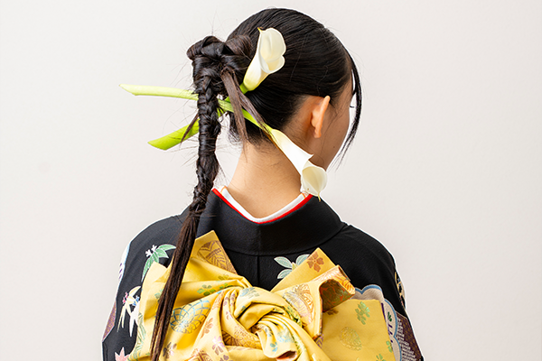 晴れの日も安心。 ​​​​​​​プロによる着付け＆ヘアセット
